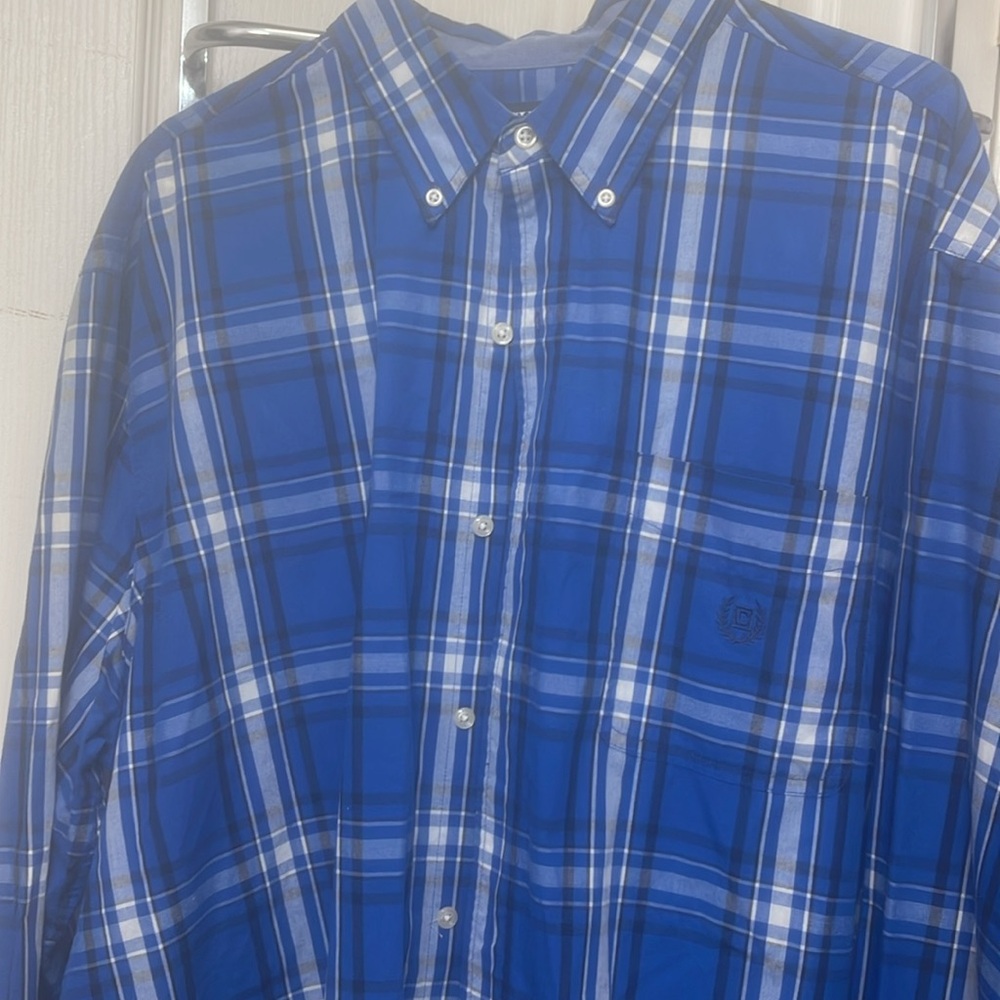 Chaps Polo Button Up - image 3